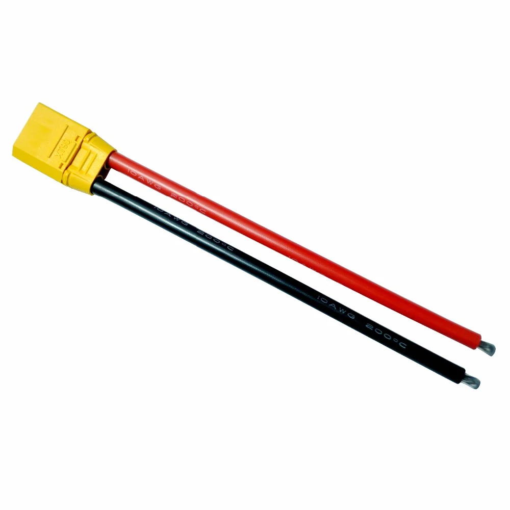 SafeConnect-XT90-Plug-Male-10AWG-10cm-Tail-with-Housing-2