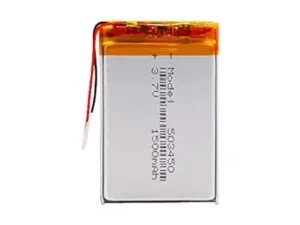 3.7V 1500mAh (Lithium Polymer) Lipo Rechargeable Battery Model KP-503450
