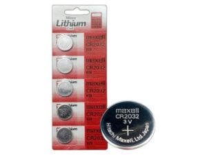 CR2032 3V Lithium Coin Battery-2Pcs