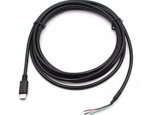 USB type C To Open End Data Charging Wire Cable (80cm)