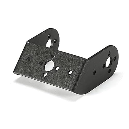U Shape Angular Bracket For Robotic Arm Servo Motor Silver/Black