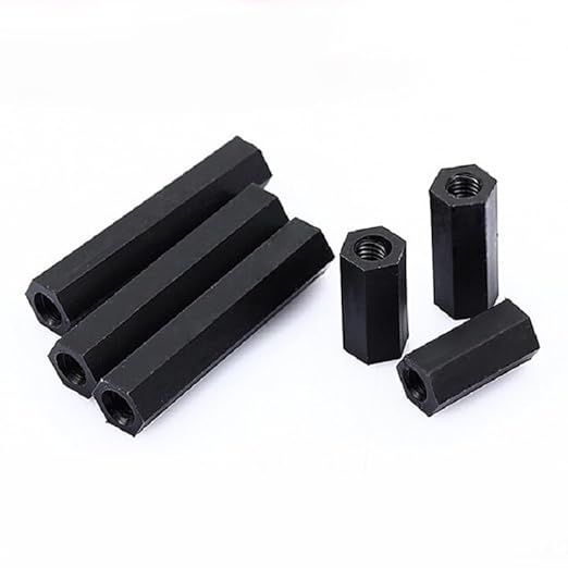 M3*10MM Female to Female Nylon Hex Spacer-25 Pcs.