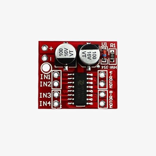 MX1508 Dual H-Bridge DC Stepper Motor Driver Module with PWM – Pack of 1